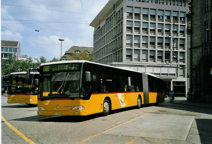 (088'126) - Cars Alpin Neff, Arbon - Nr. 9/TG 67'500 - Mercedes am 28. Juli 2006 beim Bahnhof St. Gallen