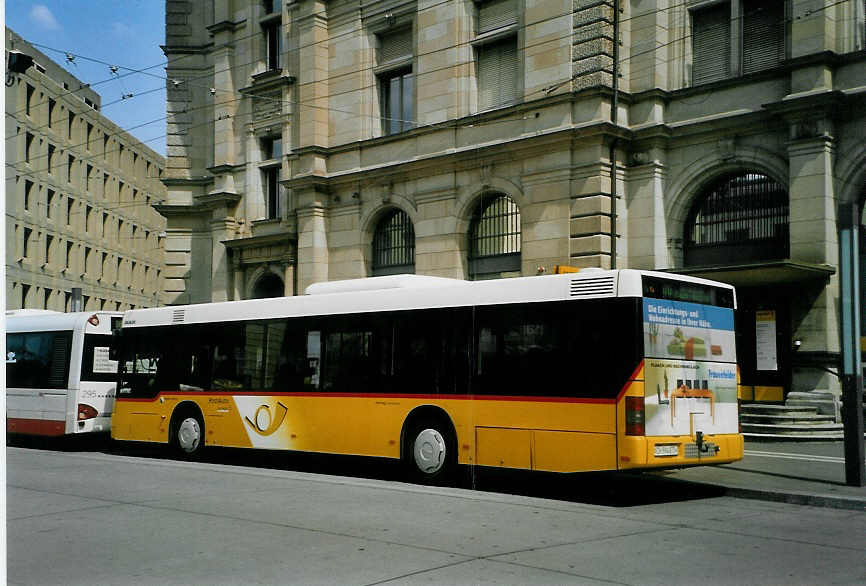 (088'209) - Moser, Flaach - Nr. 4/ZH 594'873 - MAN (ex Nr. 5) am 28. Juli 2006 beim Hauptbahnhof Winterthur