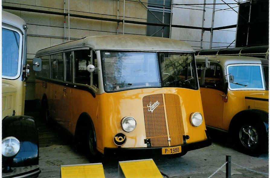 (088'228) - PTT-Regie - P 1980 - Saurer/Saurer am 29. Juli 2006 in Bern, Museum fr Kommunikation