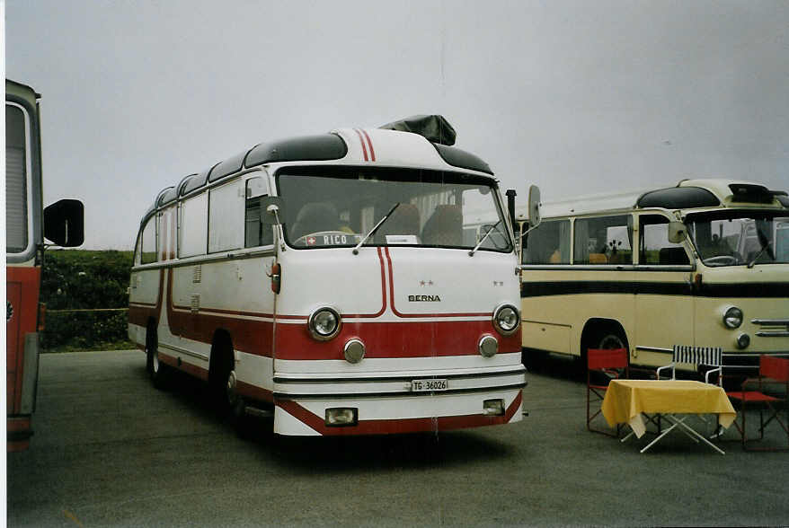 (089'217) - Fahrni, Aadorf - TG 36'026 - Berna/Tscher (ex Unbekannt; ex Steiner, Matzingen; ex Brander, Btschwil; ex Frhlich, Zrich) am 19. August 2006 auf dem Gurnigelpass