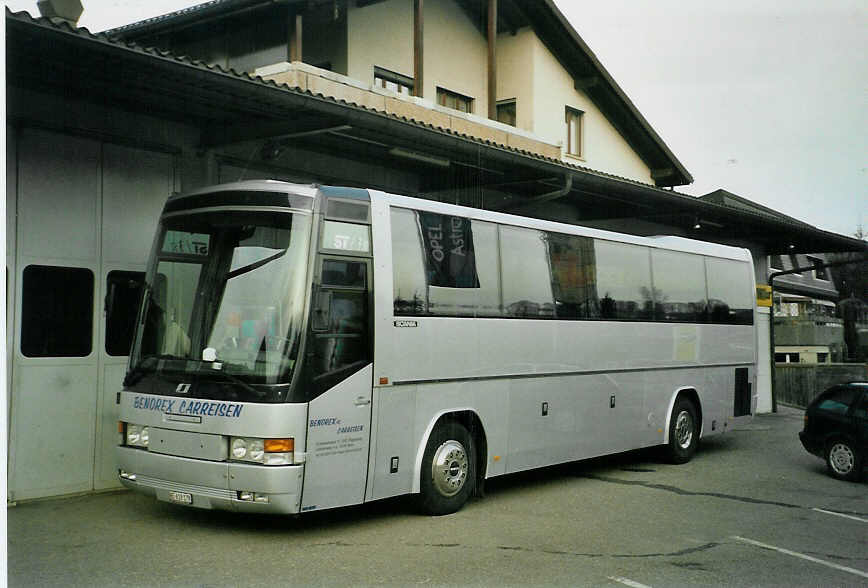 (092'128) - Nyffeler, Riggisberg - BE 618'178 - Scania am 17. Februar 2007 in Riggisberg, Garage