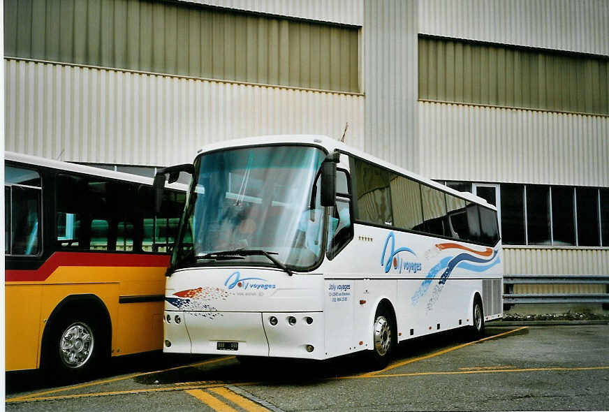 (093'410) - Joly Voyages, Les Breuleux - Bova am 25. Mrz 2007 in Biel, Rattinbus