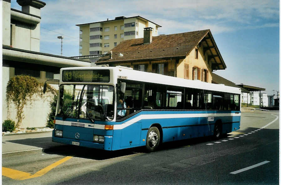 (096'714) - VBL Luzern - Nr. 556/LU 15'656 - Mercedes (ex Gowa, Luzern Nr. 56) am 23. Juli 2007 beim Bahnhof Littau