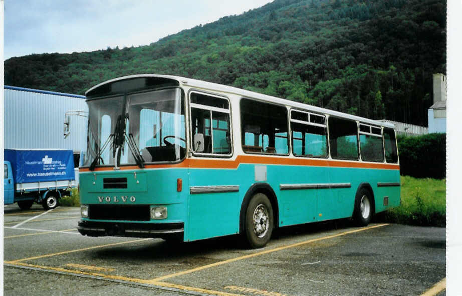 (096'901) - Gugler, St. Silvester - Volvo/Hess (ex TPF Fribourg Nr. 4; ex GFM Fribourg Nr. 4) am 24. Juli 2007 in Biel, Rattinbus