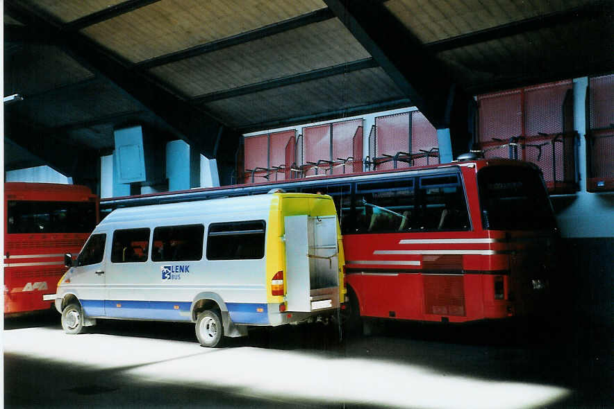 (096'930) - AFA Adelboden - Nr. 52/BE 611'129 - Mercedes (ex ABW Walenstadt) am 1. August 2007 im Autobahnhof Adelboden