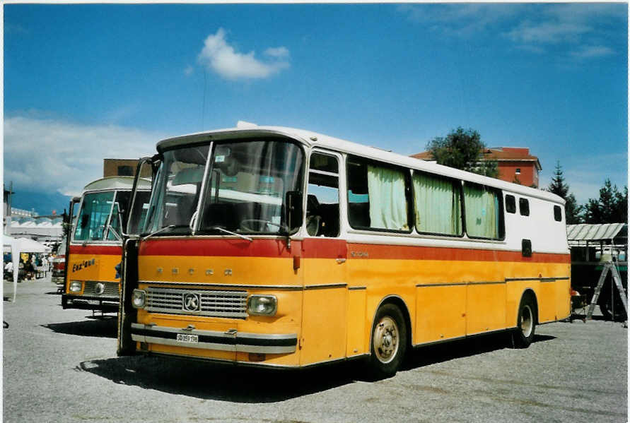 (097'301) - Aus der Schweiz: Batzli, Solothurn - SO 159'198 - Setra am 18. August 2007 in Schaan, Wohnbustreffen