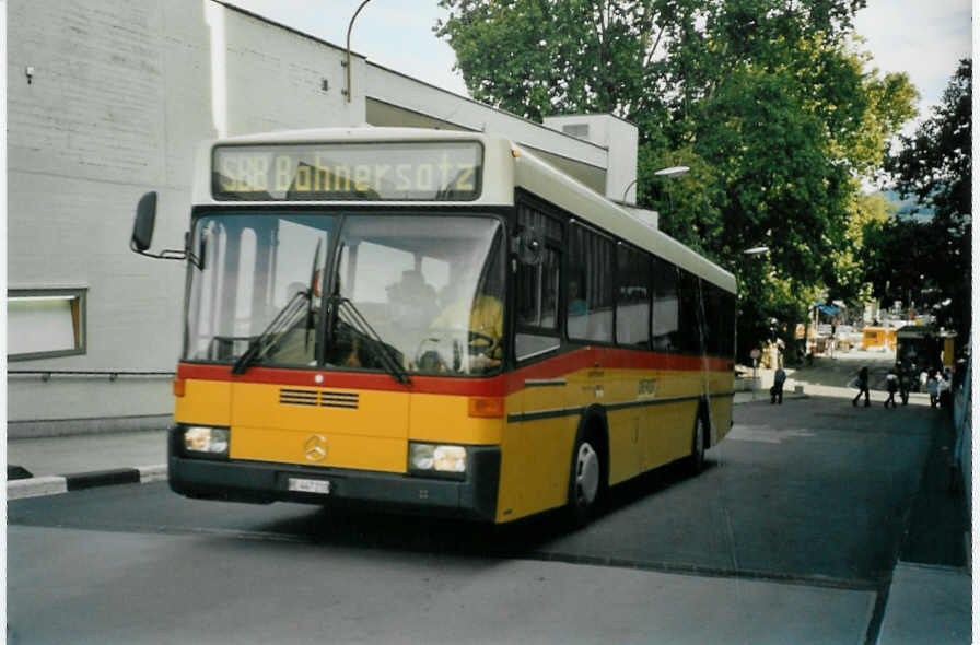 (097'628) - Engeloch, Riggisberg - Nr. 2/BE 447'210 - Mercedes/R&J (ex P 25'366) am 24. August 2007 in Bern, Postautostation