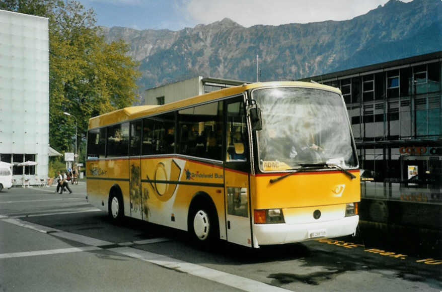 (098'204) - AVG Grindelwald - Nr. 26/BE 268'737 - Vetter am 26. August 2007 beim Bahnhof Interlaken Ost