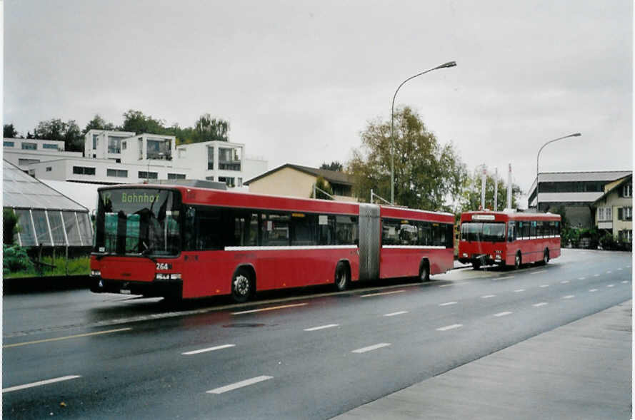 (099'415) - Bernmobil, Bern - Nr. 264/BE 572'264 - Volvo/Hess am 30. September 2007 in Kniz, Weiermatt