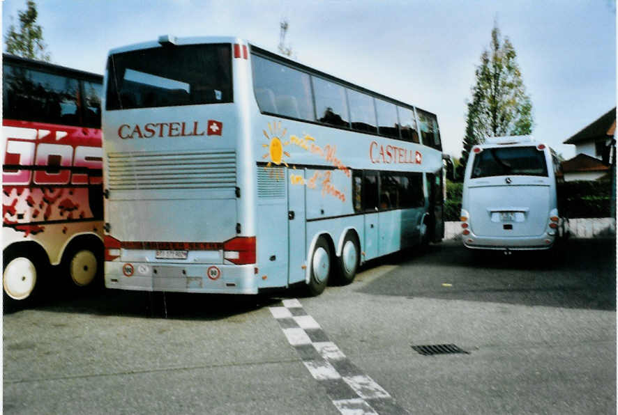 (099'628) - Aus der Schweiz: Schwitter, Vilters (Castell) - TI 171'902 - Setra am 2. Oktober 2007 in Rust, Europapark