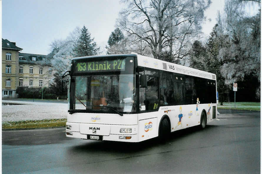 (102'422) - Lengacher, Mnsingen - Nr. 7/BE 382'422 - MAN am 27. Dezember 2007 in Mnsingen, PZM