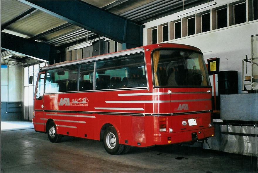 (104'621) - AFA Adelboden - Nr. 31/BE 26'774 - Setra (ex Nr. 10; ex Frhlich, Zrich) am 24. Februar 2008 im Autobahnhof Adelboden