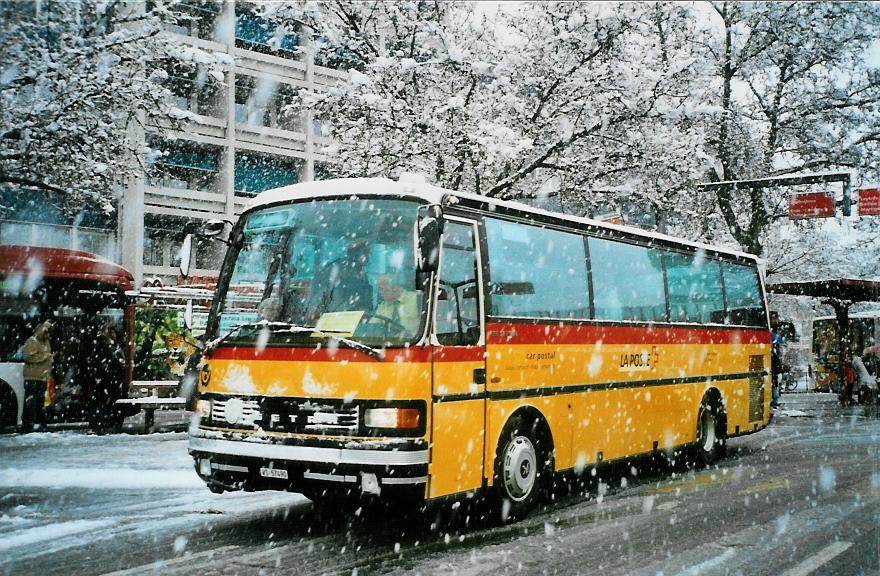 (105'612) - Evquoz, Erde - VS 57'490 - Setra am 21. Mrz 2008 beim Bahnhof Sion