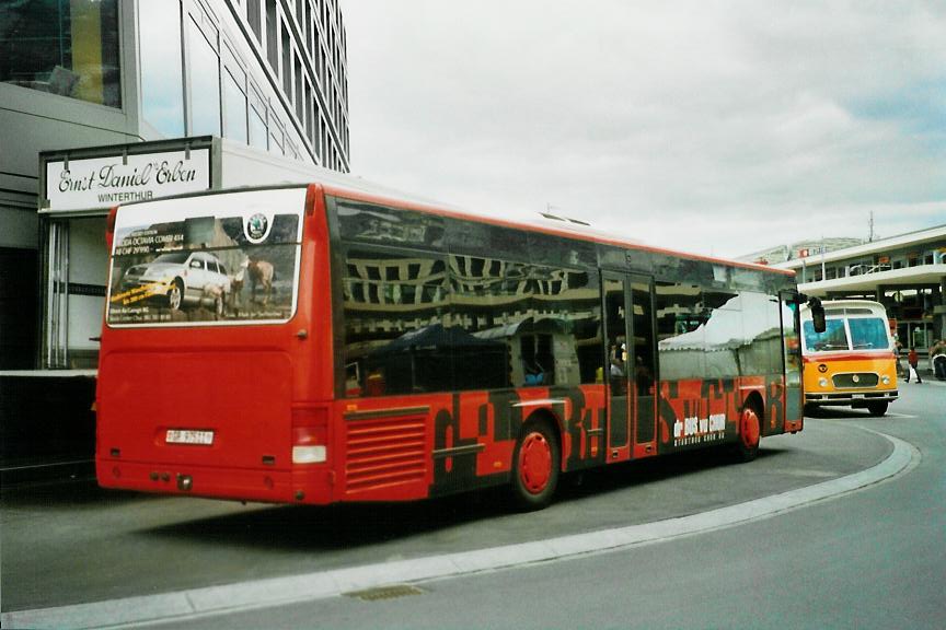 (107'336) - SBC Chur - Nr. 11/GR 97'511 - Neoplan am 24. Mai 2008 beim Bahnhof Chur