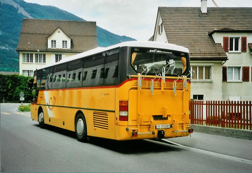 (107'423) - PostAuto Graubnden - GR 159'208 - Neoplan (ex P 25'083) am 24. Mai 2008 in Chur, Grtelstrasse