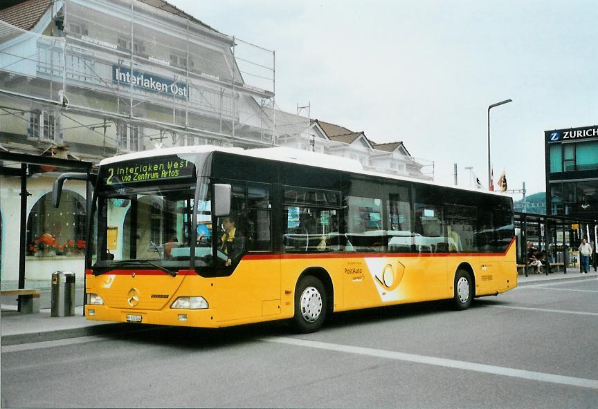 (107'905) - PostAuto Bern - BE 610'544 - Mercedes am 15. Juni 2008 beim Bahnhof Interlaken Ost