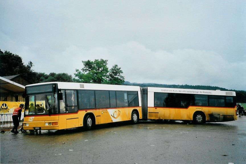 (109'135) - Moser, Flaach - Nr. 117/ZH 646'616 - MAN (ex Nr. 21; ex Nr. 1) am 13. Juli 2008 in Frauenfeld, Open-Air