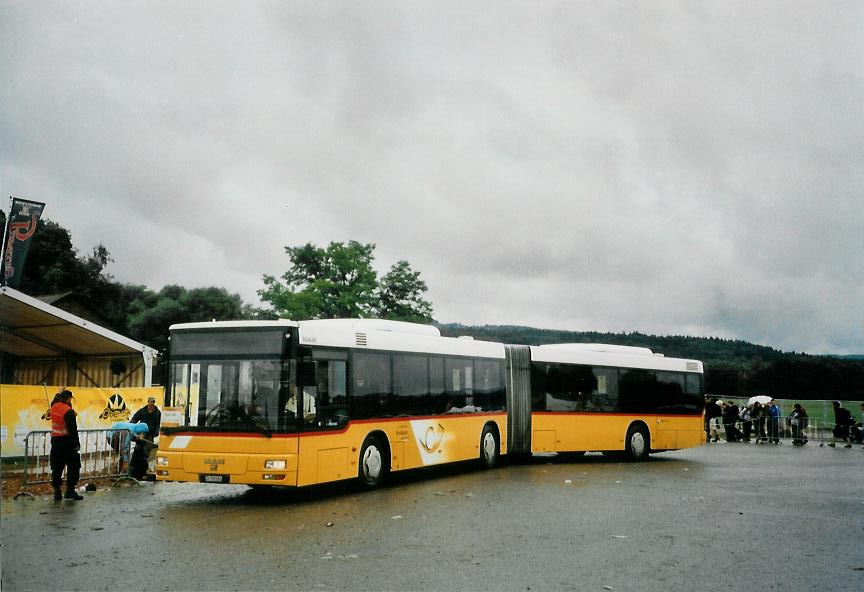 (109'203) - PostAuto Zrich - Nr. 144/ZH 780'686 - MAN (ex Nr. 21; ex P 26'016) am 13. Juli 2008 in Frauenfeld, Open-Air