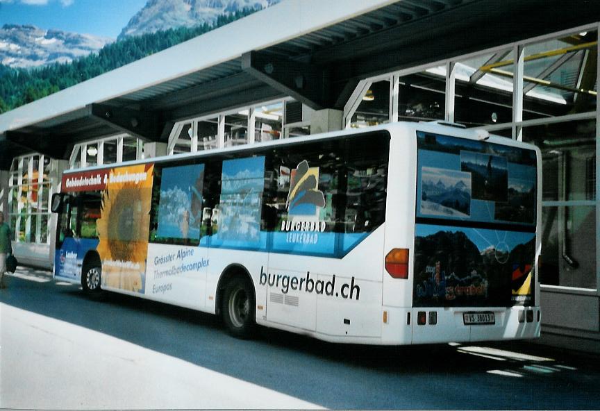 (109'935) - LLB Susten - Nr. 13/VS 38'013 - Mercedes am 3. August 2008 in Leukerbad, Busbahnhof