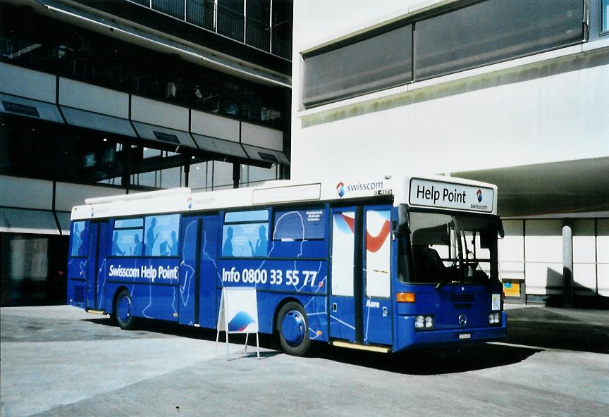 (110'431) - Swisscom, Worblaufen - SO 154'903 - Mercedes (ex VZO Grningen Nr. 26) am 18. August 2008 in Thun, Aarefeldplatz