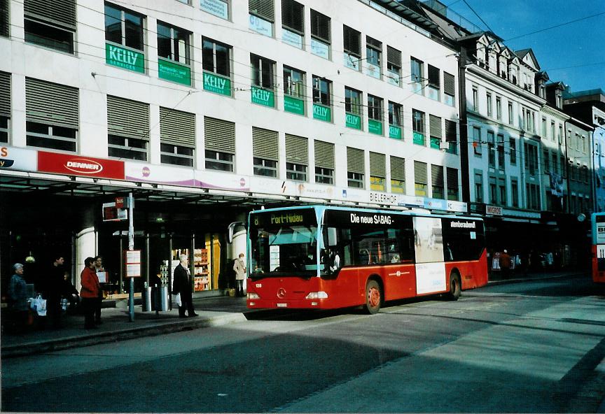 (111'922) - VB Biel - Nr. 128/BE 560'128 - Mercedes am 10. November 2008 in Biel, Guisanplatz