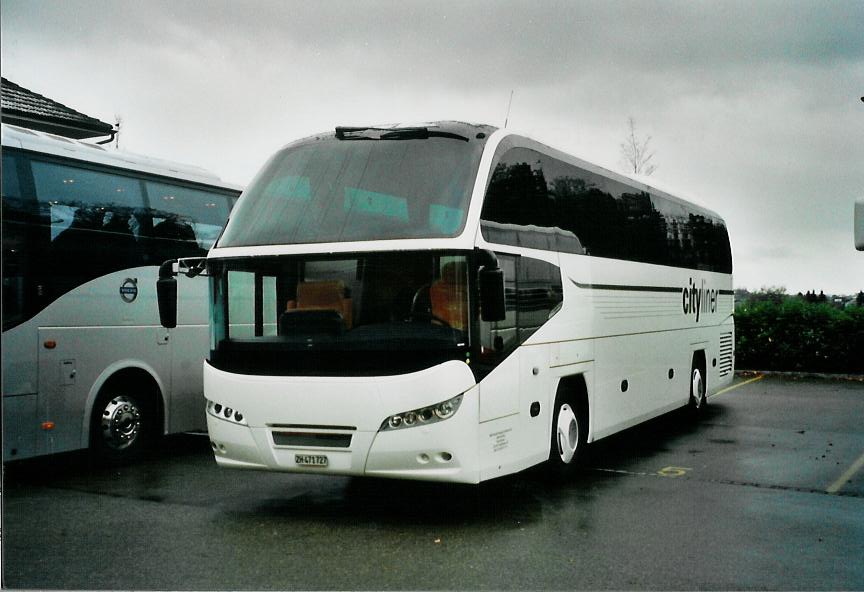 (112'126) - MAN, Otelfingen - ZH 471'727 - Neoplan am 22. November 2008 in Langenthal, Calag