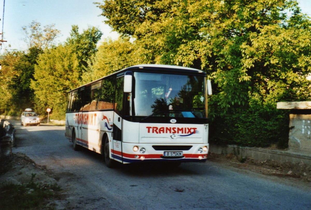 (116'529) - Transmixt - B 51 GKM - Irisbus am 25. Mai 2009 in Bazna