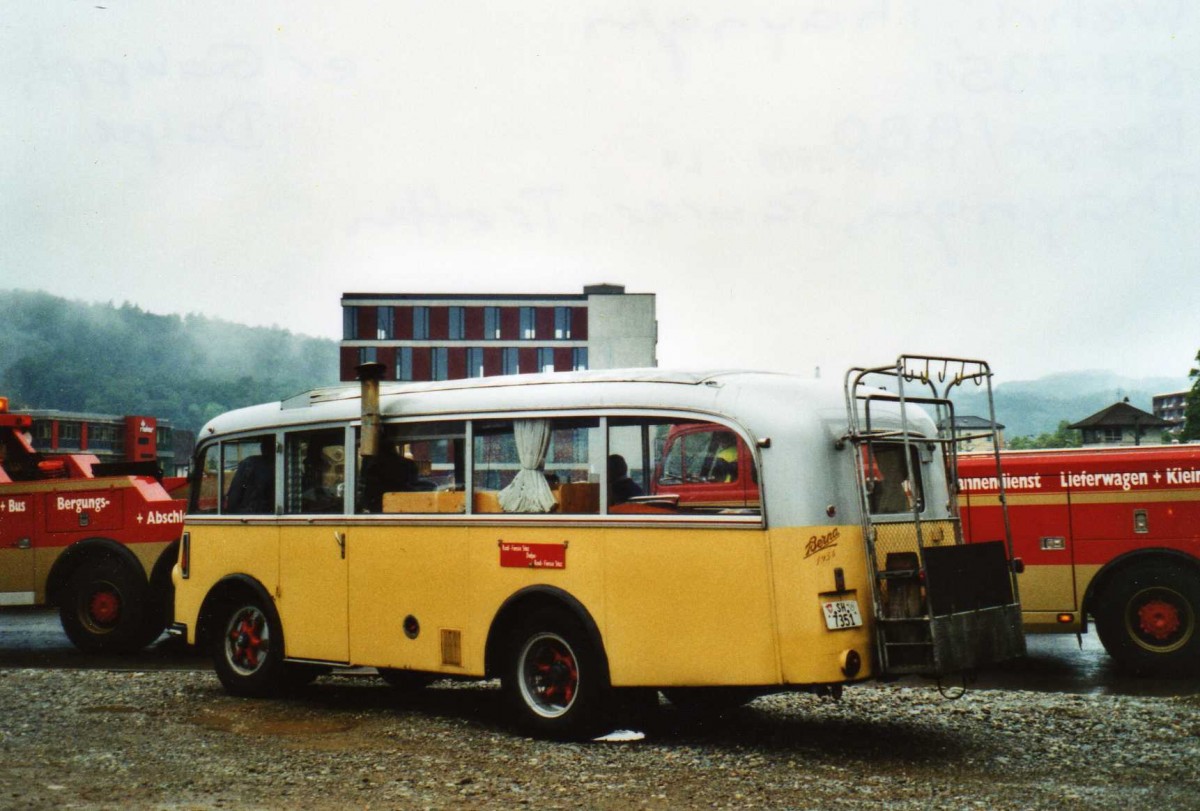 (117'130) - Wehrli, Thayngen - SH 7351 - Berna/BBO (ex Rellstab, Diessenhofen; ex Galeppi, Dalpe) am 6. Juni 2009 in Thayngen, Saurertreffen