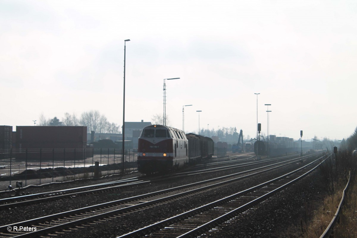 118 770 beim zurück drücken des Holzzuges in das ATW.