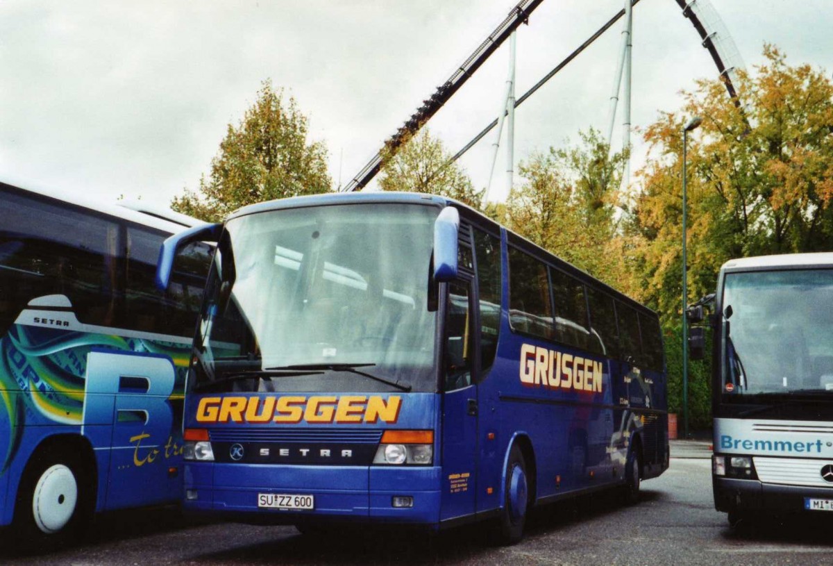 (121'503) - Grsgen, Bornheim - SU-ZZ 600 - Setra am 18. Oktober 2009 in Rust, Europapark