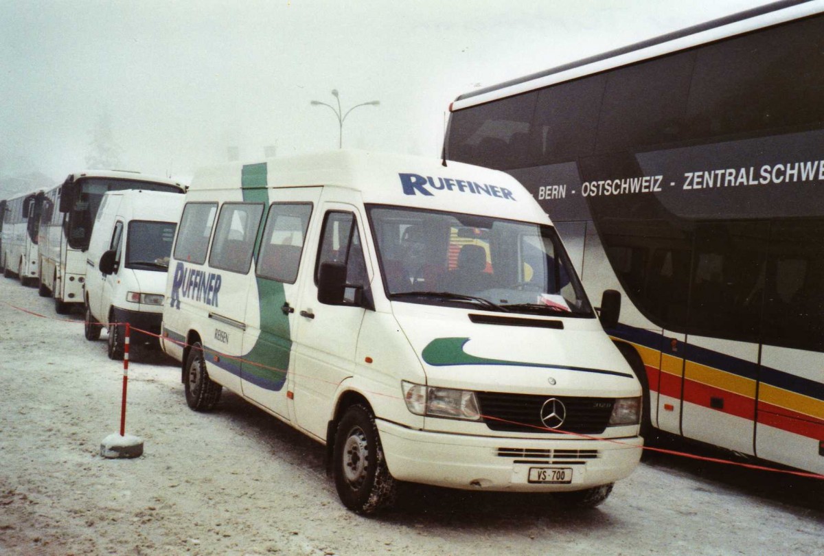 (123'908) - Ruffiner, Turtmann - VS 700 - Mercedes am 9. Januar 2010 in Adelboden, ASB