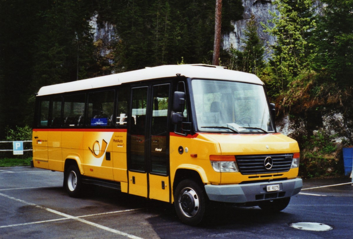 (126'714) - PostAuto Bern - BE 90'275 - Mercedes/Kusters (ex Portenier, Adelboden Nr. 7) am 29. Mai 2010 auf der Griesalp