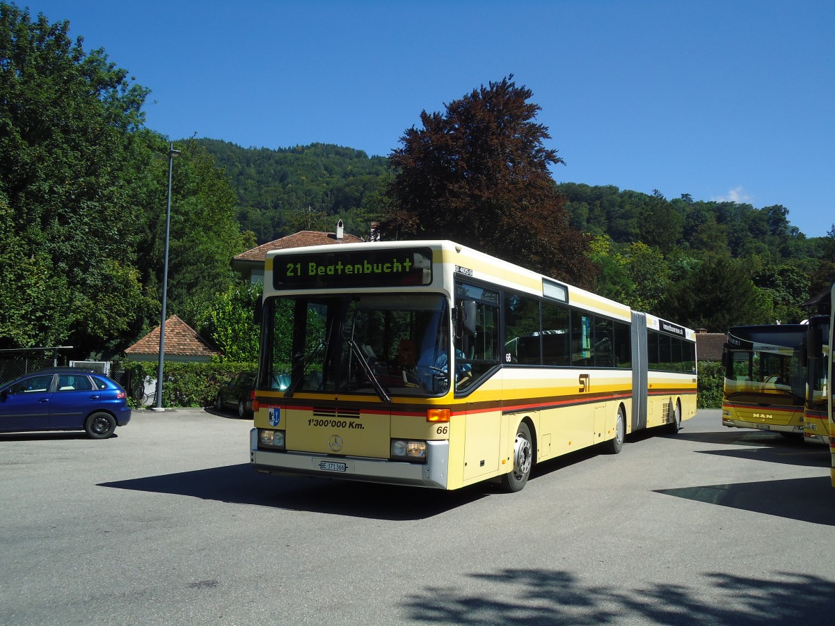 (129'199) - STI Thun - Nr. 66/BE 371'366 - Mercedes am 1. September 2010 bei der Schifflndte Thun