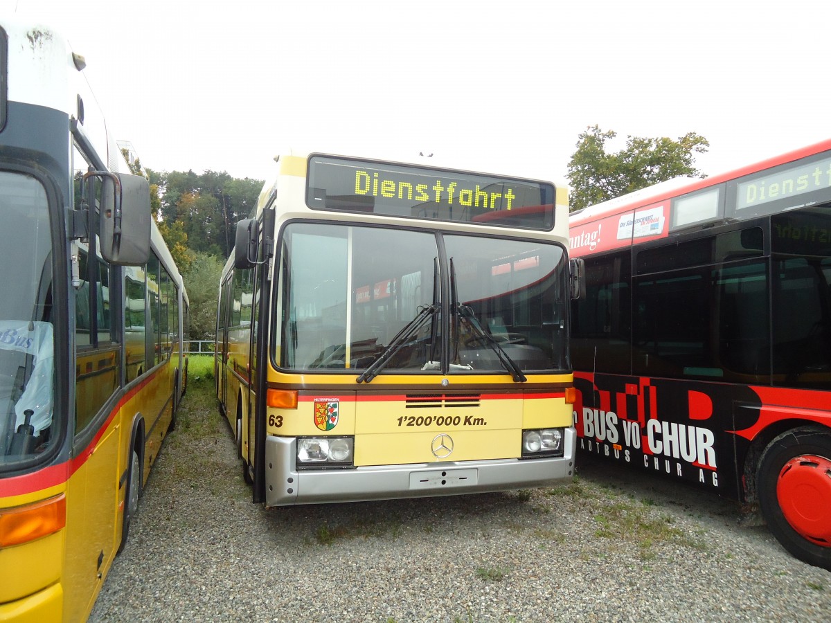 (129'720) - STI Thun - Nr. 63 - Mercedes am 15. September 2010 in Kloten, EvoBus