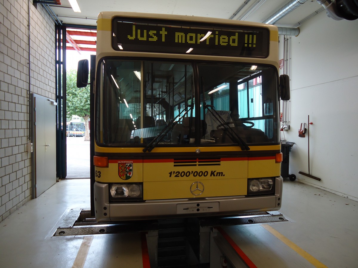 (129'744) - STI Thun - Nr. 63 - Mercedes am 15. September 2010 in Kloten, EvoBus