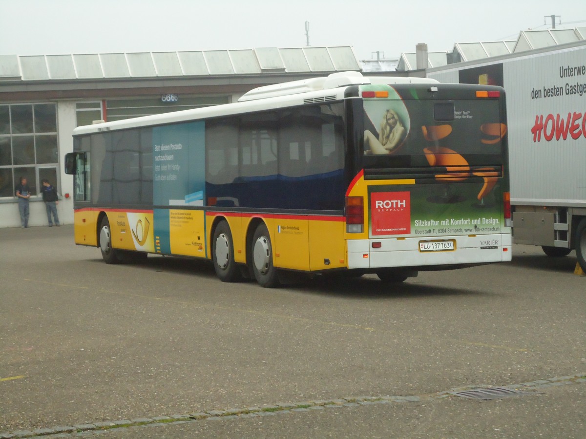 (130'408) - Stirnimann, Neuenkirch - Nr. 45/LU 137'763 - Setra am 13. Oktober 2010 in Wil, Larag