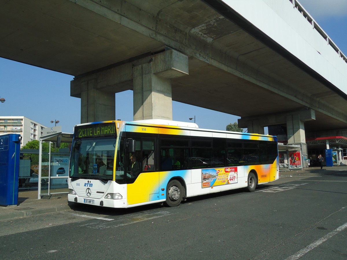 (130'543) - RTM Marseille - Nr. 956/261 ANP 13 - Mercedes am 15. Oktober 2010 in Marseille, La Rose