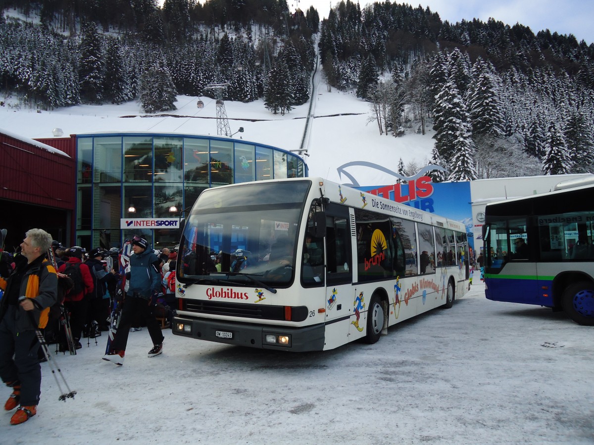 (131'775) - EAB Engelberg - OW 10'241 - Den Oudsten (ex AAGU Altdorf Nr. 26) am 29. Dezember 2010 in Engelberg, Titlisbahnen