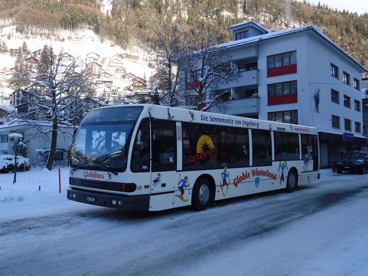 (131'780) - EAB Engelberg - OW 10'241 - Den Oudsten (ex AAGU Altdorf Nr. 26) am 29. Dezember 2010 in Engelberg, Kurpark