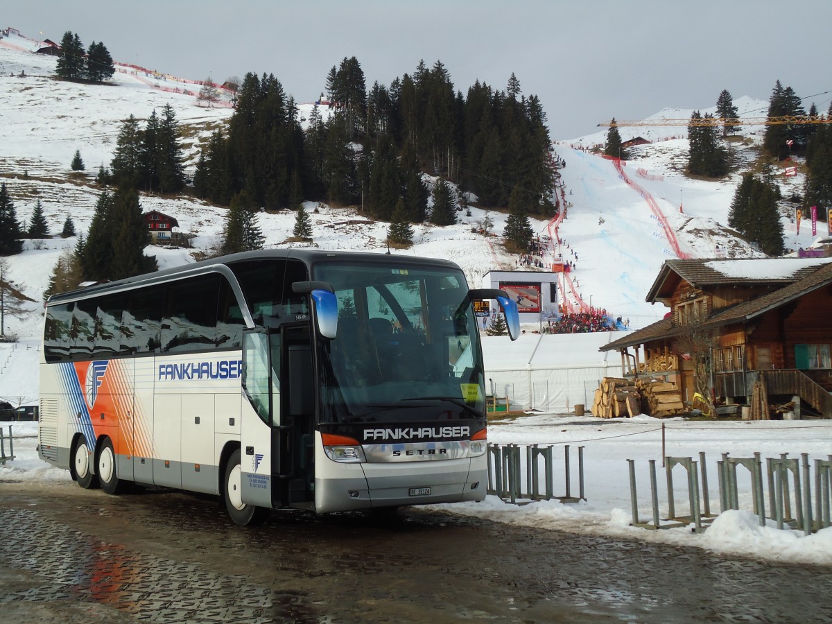 (132'247) - Fankhauser, Sigriswil - BE 35'126 - Setra am 9. Januar 2011 in Adelboden, Weltcup