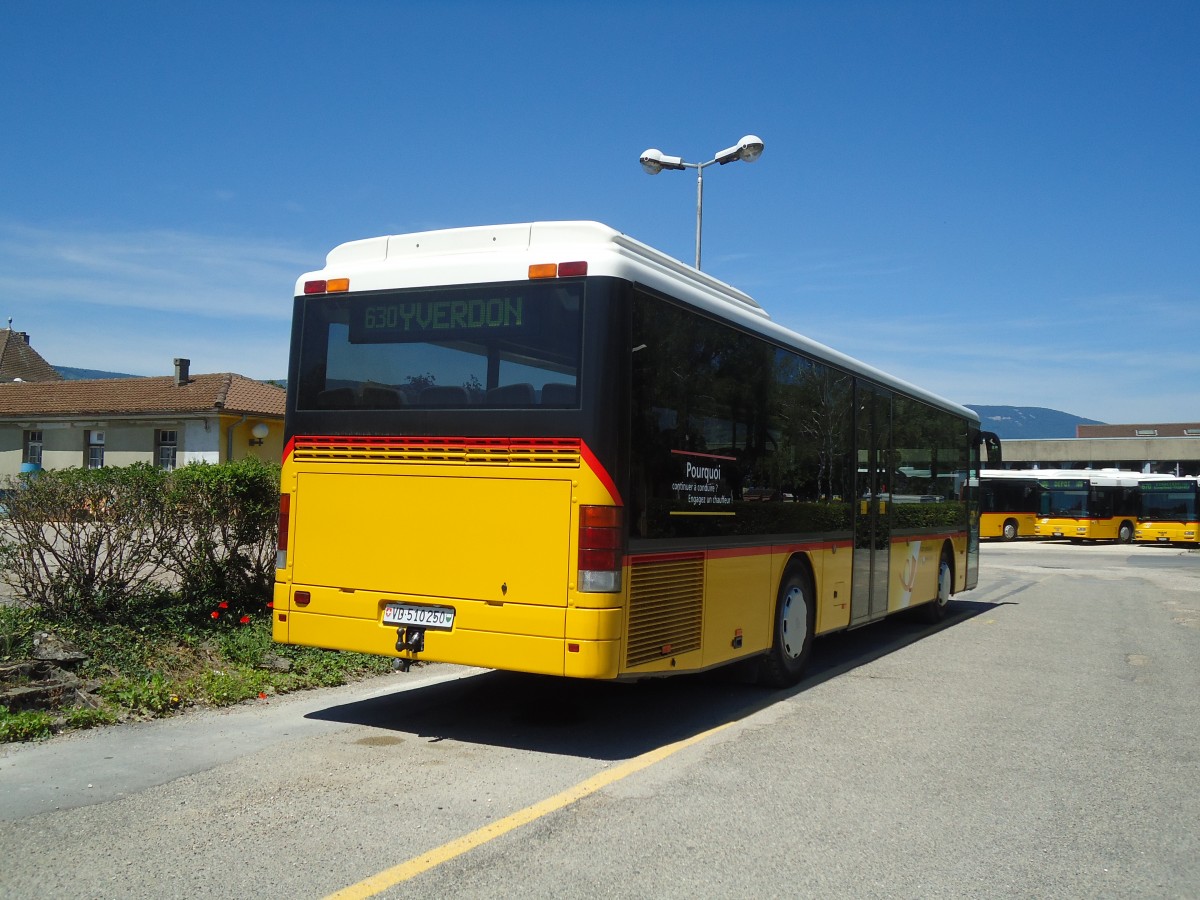 (133'913) - CarPostal Ouest - VD 510'250 - Setra (ex P 25'636) am 29. Mai 2011 in Yverdon, Garage