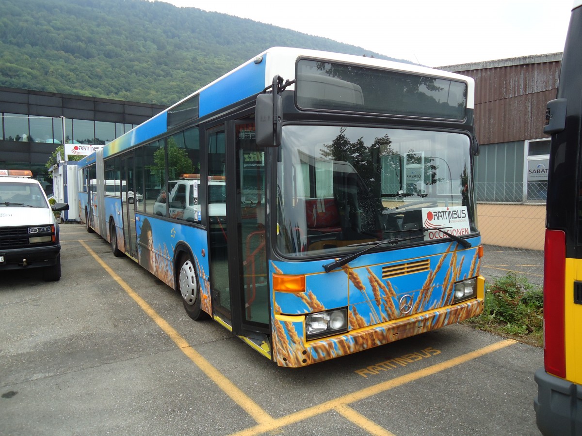 (133'967) - WilMobil, Wil - Mercedes (ex Schett, Sargans) am 2. Juni 2011 in Biel, Rattinbus