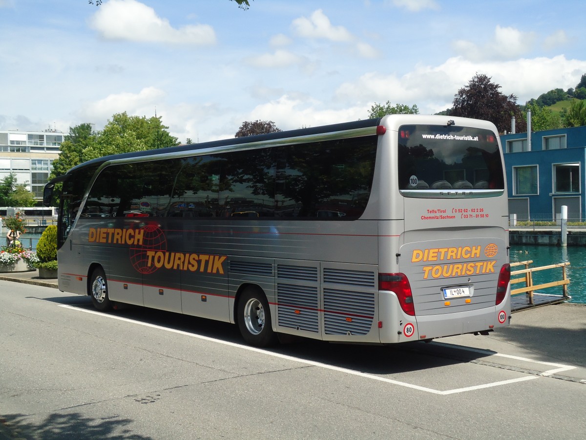 (134'203) - Aus Oesterreich: Dietrich, Telfs - IL OO 4 - Setra am 17. Juni 2011 bei der Schifflndte Thun