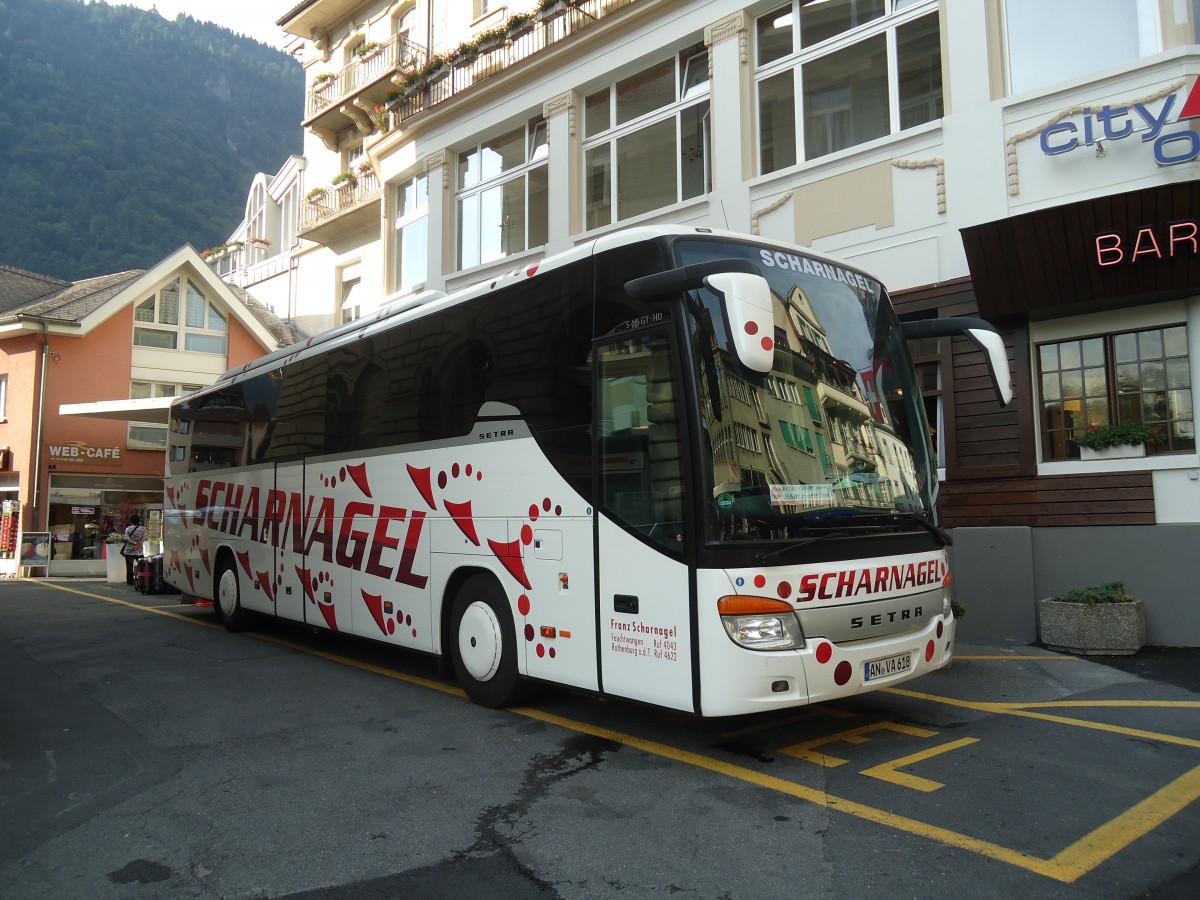 (134'553) - Aus Deutschland: Scharnagel, Feuchtwangen - AN-VA 618 - Setra am 27. Juni 2011 in Interlaken, Hheweg