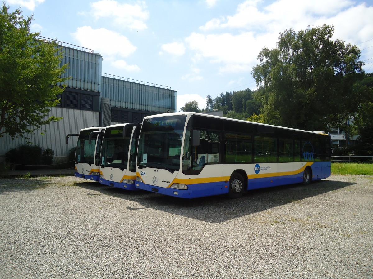 (134'864) - TC La Chaux-de-Fonds - Nr. 216 - Mercedes am 10. Juli 2011 in Kloten, EvoBus