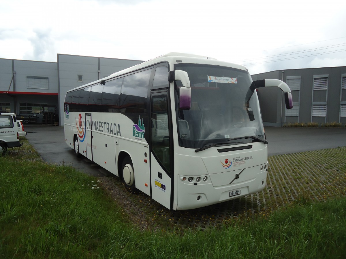 (135'204) - Remy, Lausanne - VD 1231 - Volvo am 23. Juli 2011 in Uetendorf, TUS