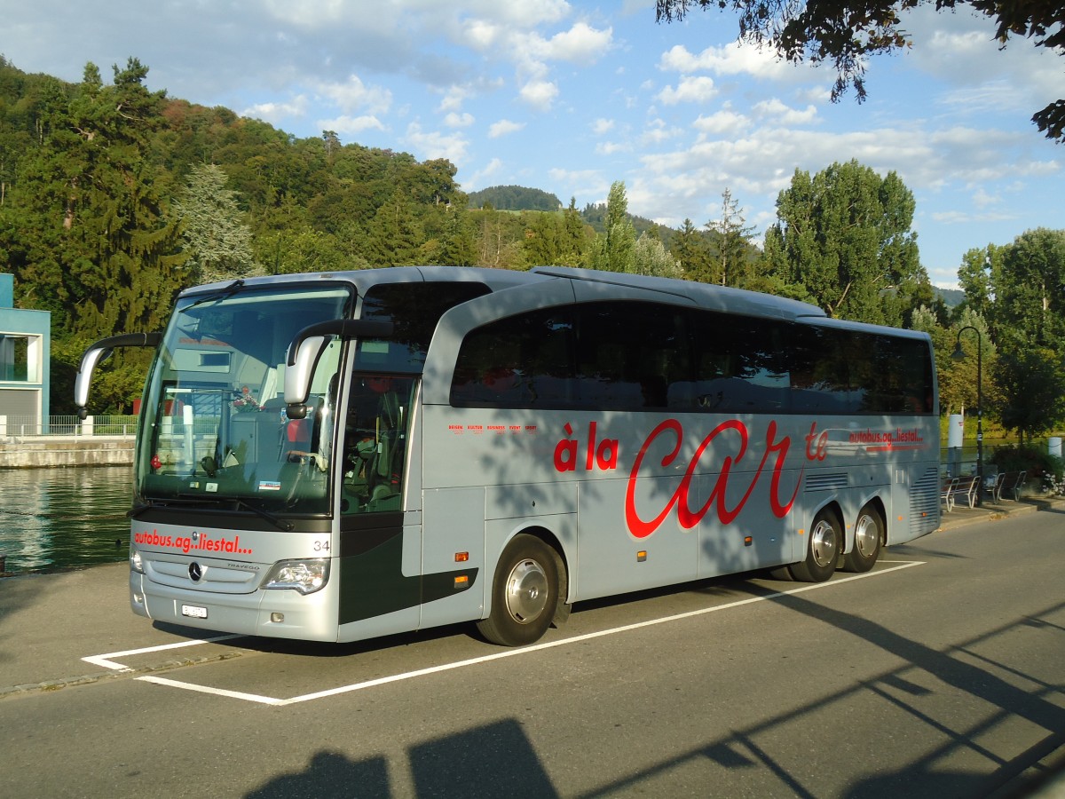 (135'547) - AAGL Liestel - Nr. 34/BL 6276 - Mercedes am 19. August 2011 bei der Schifflndte Thun