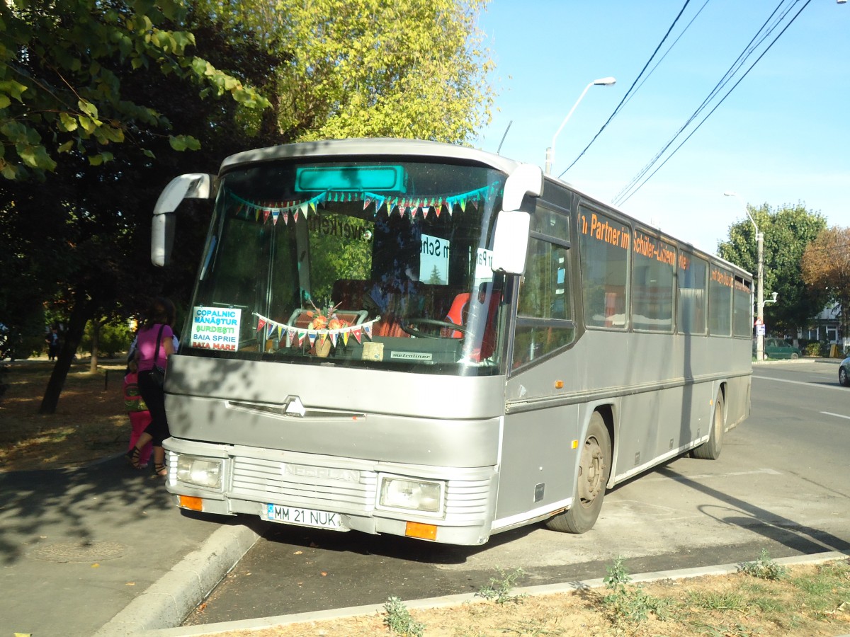 (136'294) - ??? - MM 21 NUK - Neoplan/Auwrter (ex Deutschland) am 3. Oktober 2011 in Baia Mare