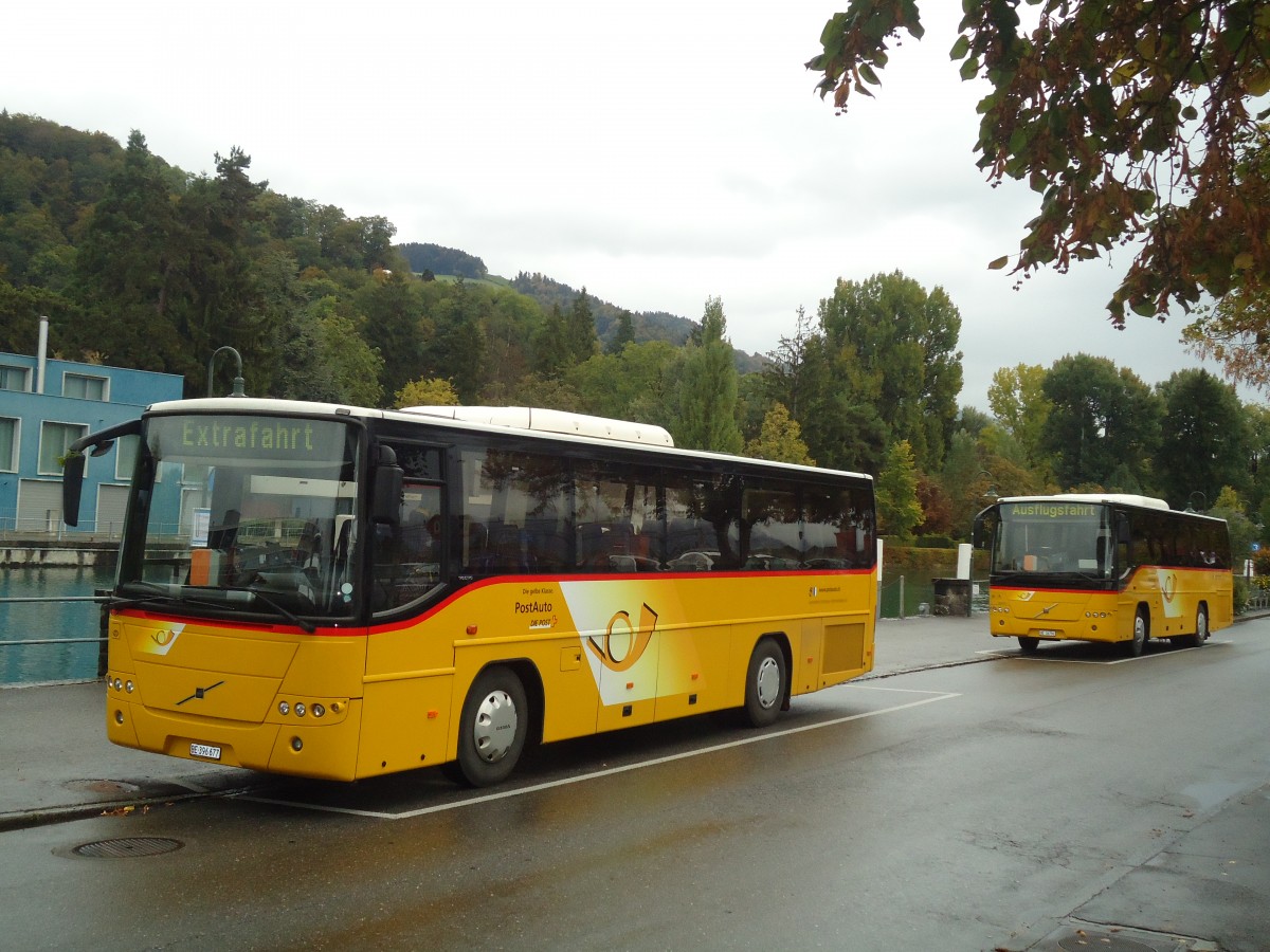 (136'586) - ASK Schangnau - BE 396'677 - Volvo am 8. Oktober 2011 bei der Schifflndte Thun