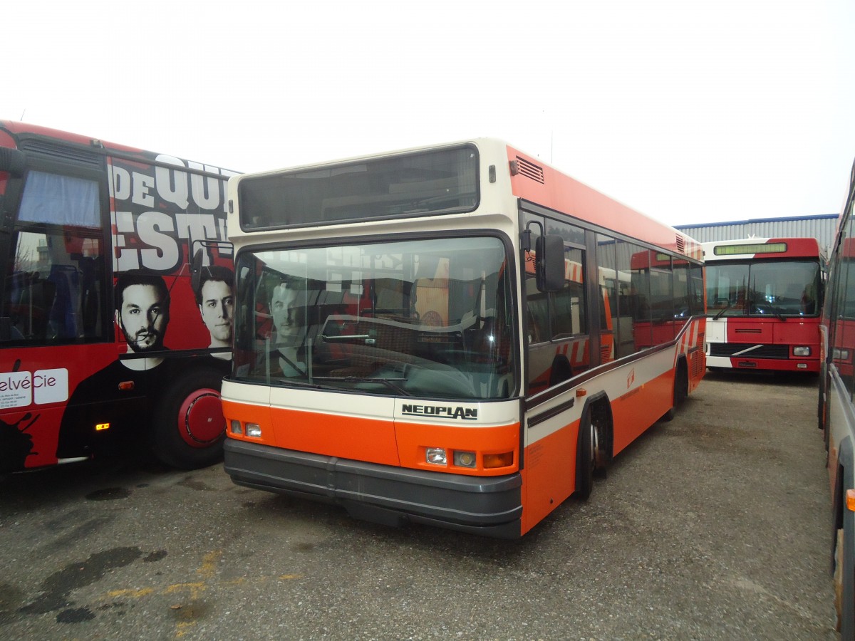 (137'019) - RATP, Satigny - Nr. 57 - Neoplan (ex Dupraz, Genve Nr. 57) am 26. November 2011 in Biel, Rattinbus